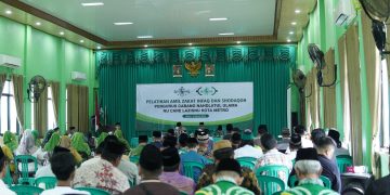 LAZISNU PCNU KOTA METRO GELAR PELATIHAN AMIL ZAKAT INFAQ DAN SHADAQAH