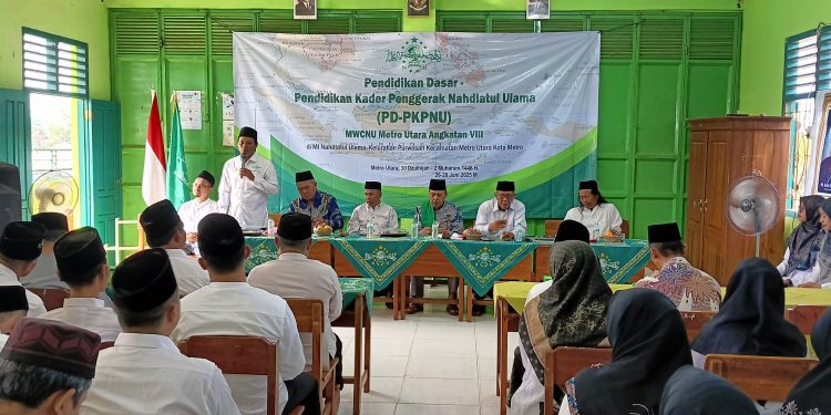 PD PKPNU Angkatan VIII MWCNU Metro Utara, Bekali Peserta Semangat Khidmah di NU Dan Masyarakat