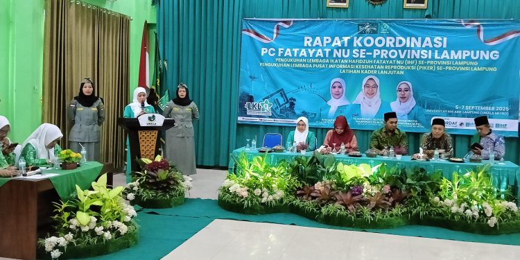 Ketua PW Fatayat NU Lampung: Kaderisasi Instrumen Penting bagi Keberlangsungan Fatayat NU