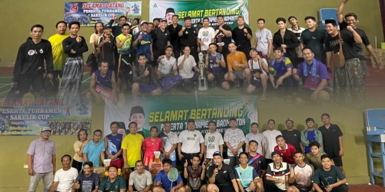 Sambut Hari Santri Nasional 2026 Dan Pererat Silaturahmi, PC GP Ansor Kota Metro Gelar Fun Game Badminton