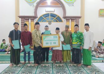 7 KAMBING DAN 4 DANA MODAL USAHA DISERAHKAN LAZISNU PCNU KOTA METRO