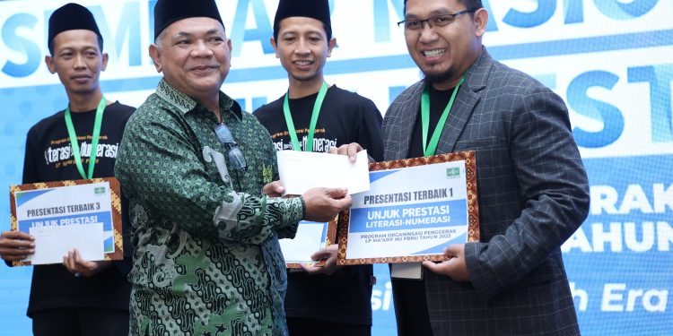 Membanggakan, LP Ma’arif NU PCNU Kota Metro Juara 1 Nasional Unjuk Prestasi Program Organisasi Penggerak LP Ma’arif NU PBNU
