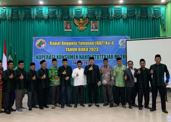 RAPAT ANGGOTA TAHUNAN (RAT) KE 6 KOPERASI NAHDLATUTUJAR METRO