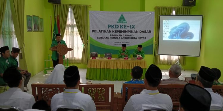 Cetak Pemuda Ansor Militan PC GP Ansor Metro Adakan PKD