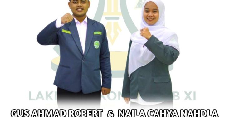 Aklamasi, Gus Ahmad Robert dan Naila Cahya Nahdla Terpilih Pimpin PC Ipnu Ippnu Metro 2024- 2026