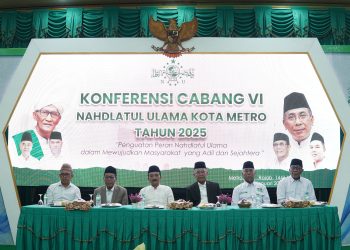 Konfercab VI PCNU Kota Metro, Penguatan Peran NU Dalam Mewujudkan Masyarakat Yang Adil Dan Sejahtera