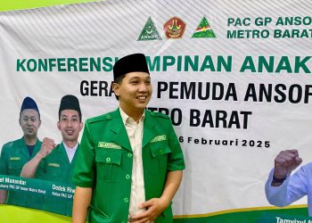 Musyawarah Mufakat, M. Afifuddin Terpilih Menjadi Ketua PAC GP Ansor Metro Barat