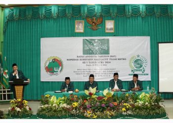 Koperasi Nahdlatut Tujar Berikan SHU Rp. 80.000.000 Kepada PCNU Metro