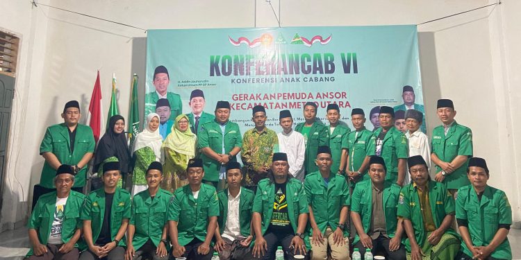 Wujudkan Regenerasi Kepemimpinan, GP Ansor Metro Utara Gelar Konferancab VI