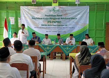 PD PKPNU Angkatan VIII MWCNU Metro Utara, Bekali Peserta Semangat Khidmah di NU Dan Masyarakat