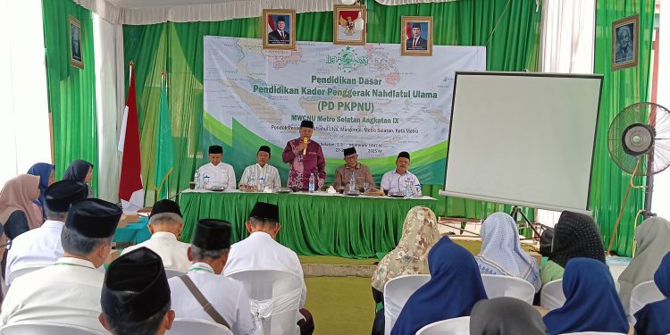 Kiai Joko Suroso Sampaikan Pesan Pentingnya Kader NU Metro Ikuti PD-PKPNU
