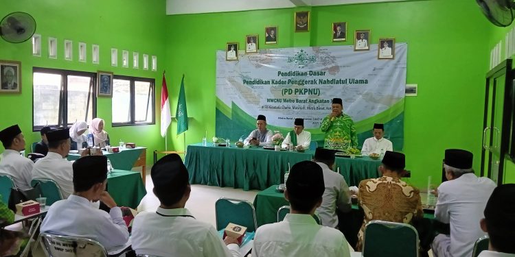 Buka PD-PKPNU Angkatan XII Metro Barat, Kiai Sahro Jelaskan Dua Sisi Penting Tujuan NU
