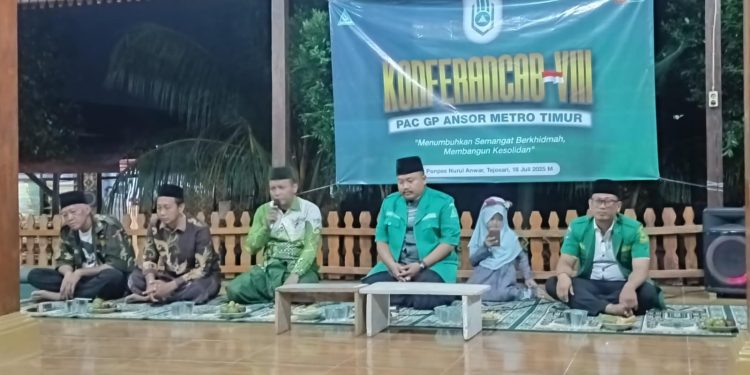 Konferancab 8 Ansor Metro Timur : Menumbuhkan Semangat Berkhidmah, Membangun Kesolidan
