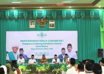 Muskercab 1 PCNU Metro Bahas Penguatan Program dan Organisasi Lewat Empat Komisi Utama