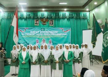 Pimpinan Pusat Fatayat NU Lantik Pengurus IHF Se-Lampung Di Kampus UMALA