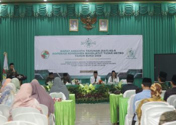Koperasi Nahdlatut Tujar Metro Gelar RAT, Berikan SHU Rp 68 Juta Kepada PCNU Metro dan Perkuat Ekonomi Jam’iyah