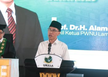 PWNU Lampung Puji Progres Universitas Ma’arif Lampung, Prof. Alamsyah: Wisudawan Harus Siap Hadapi Tantangan Global