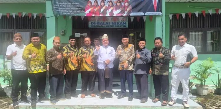 Wujudkan Jariyah untuk Pendidikan, Yayasan Darul Amal Metro Serahkan Wakaf Tanah kepada PCNU Metro