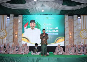 Ponpes Ma’arif NU Metro Gelar Haflah Khataman, Ketua PCNU Metro Pesankan Wisudawan Jaga Pergaulan dan Terus Belajar