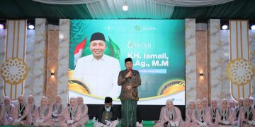 Ponpes Ma’arif NU Metro Gelar Haflah Khataman, Ketua PCNU Metro Pesankan Wisudawan Jaga Pergaulan dan Terus Belajar