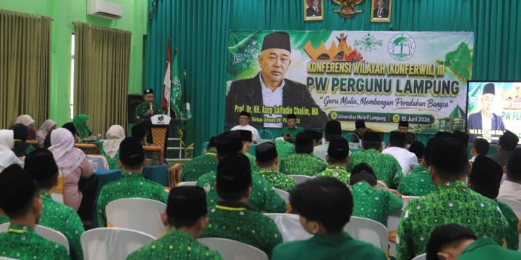 Gelar Konferwil III di Umala, Pergunu Lampung Perkuat Konsolidasi dan Mutu Pendidikan