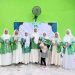 PERINGATI MAULID NABI, FATAYAT NU KOTA METRO GELAR DIBA’ DAN PEMOTONGAN TUMPENG