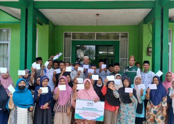 220 Mustahik Terima Zakat Maal dari Lazisnu PCNU Kota Metro Lampung